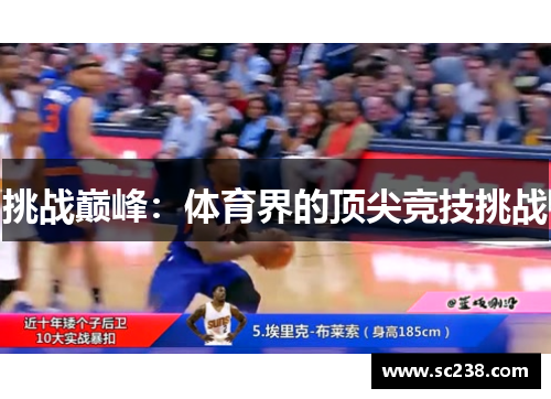 挑战巅峰：体育界的顶尖竞技挑战